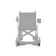 Left and right footplates (MFA-0163, MFA-0162) shown in color on the Golden Cricket LT Carbon GP309, rest of the chair greyed out