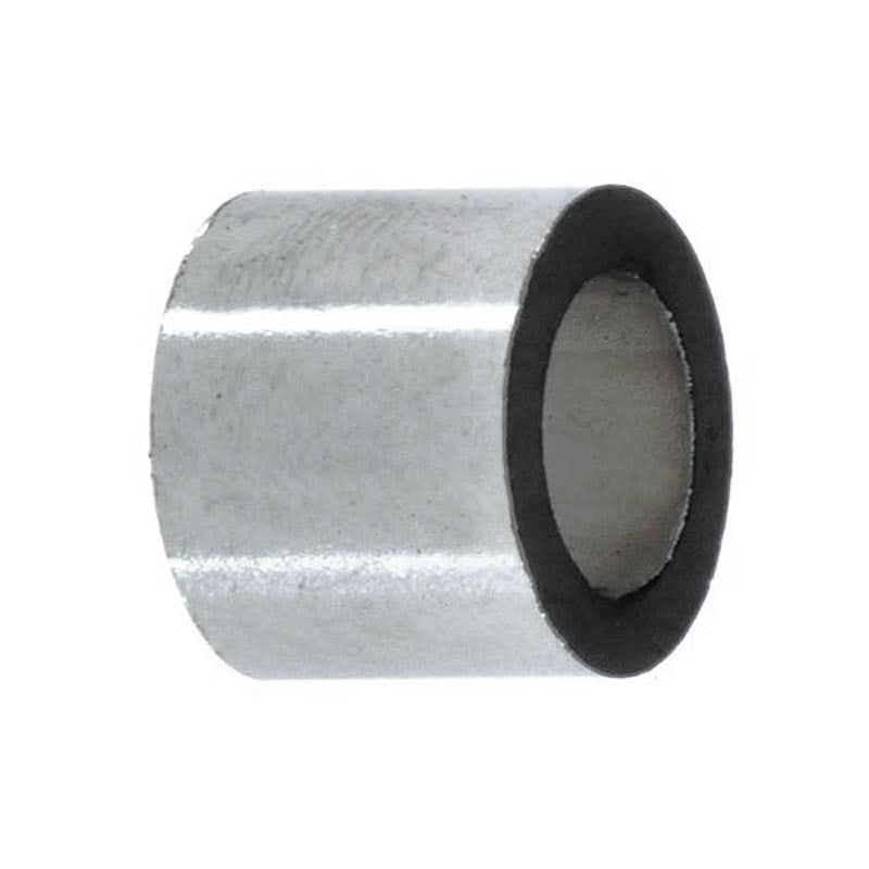 Close-up of the Front Fork Spacer for the Pride Celebrity X (SC4001) and Legend (SC3000/SC3400) mobility scooters, showcasing its shiny metal cylindrical design essential for scooter stability.