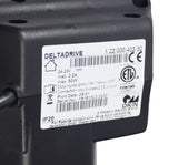 Close-up of the Lift Motor Assembly for Golden Comforter Wide Lift Chairs, featuring the OKIN DeltaDrive motor with a visible label and black surface details.
