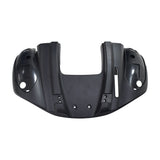Black Rear Shroud Cover for the Golden Buzzaround XL: A black plastic panel with multiple holes, designed to replace damaged shrouds on Buzzaround XL mobility scooters.
