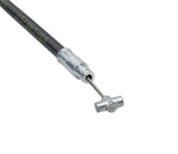 Close-up of Throttle Cable for Polaris Indy XLT Snowmobiles (1996-1997), showcasing intricate cable structure essential for throttle control in snowmobiles.