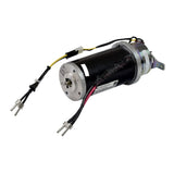 Go-Go SC40E/SC44E drive motor AA250002047 with electromagnetic brake and wiring harness, side view