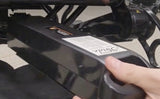 Removing the Golden Technologies MBE-0002 24V 10Ah lithium ion battery pack from a Golden Stride GP301 power chair