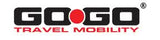 Battery Box Assembly with Batteries for the Go-Go Travel Vehicle (SC40/SC44), featuring a black and red logo on the assembly, designed as an OEM replacement or backup power source.