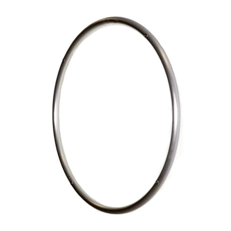 Hand Rim for the Drive Cougar Wheelchair: A close-up of a silver, circular hand rim designed for mounting on the rear wheel, used by riders to propel the wheelchair.