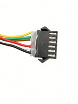 6-pin connector wiring for Hiboy DK1 throttle: yellow, green, brown, red, white and black wires