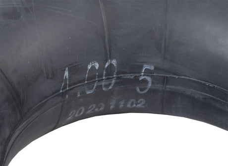4.00-5 (13x4, 330x100) Inner Tube for Vintage Mobility Gatsby & Gatsby X Scooters, featuring visible writing and a 90-degree angled Schrader valve stem for easy air filling, suitable for both front and rear wheels.