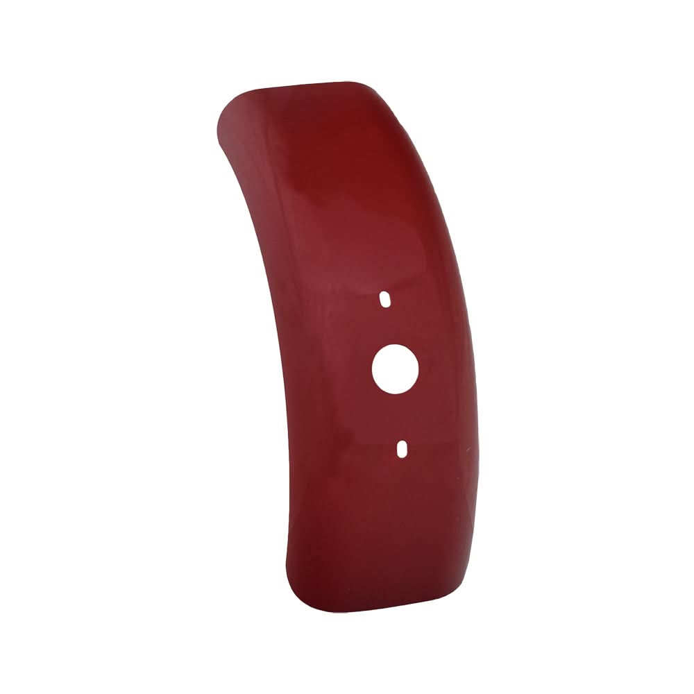 Fender for the Coleman CT200U Trail (Blemished) featuring a distinct design with multiple holes and a prominent central opening, specifically crafted for compatibility with the CT200U Trail mini bike.
