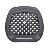 Deluxe Top Case Scooter Trunk (X-Large) (Blemished) showing a black, square plastic trunk with multiple pre-drilled mounting holes for easy attachment to a scooter's rear rack.