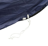 Close-up of the Heavy Duty Bicycle Cover with Draw String, showcasing its durable water-resistant vinyl material, suitable for protecting bicycles and scooters.
