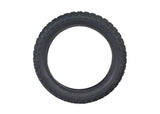 14x2.125 (57-254) Pneumatic Tire for Electric Bikes featuring a knobby tread, ideal for both soft ground and hard concrete.