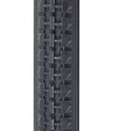 26x1-3/8 Street Classic Bicycle Tire (Kenda) showing a close-up of its black rubber tread pattern, ideal for replacing old bike tires.