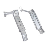 Heavy Duty Adjustable Training Wheels for 20 to 26 Bicycle Wheels, featuring a close-up of metal brackets and levers, ideal for enhancing stability on bikes and scooters.
