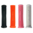 130 mm Charger Grips for Bikes & Scooters, featuring a close-up of the unique, soft yet durable patterned design, enhancing both comfort and style for handlebars on bicycles and pro-style kick scooters.