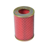 Canister Air Filter Element for 150cc GY6 Hammerhead Off-Road® Go-Karts; close-up of cylindrical air filter with central hole, designed for optimal engine performance and easy replacement.