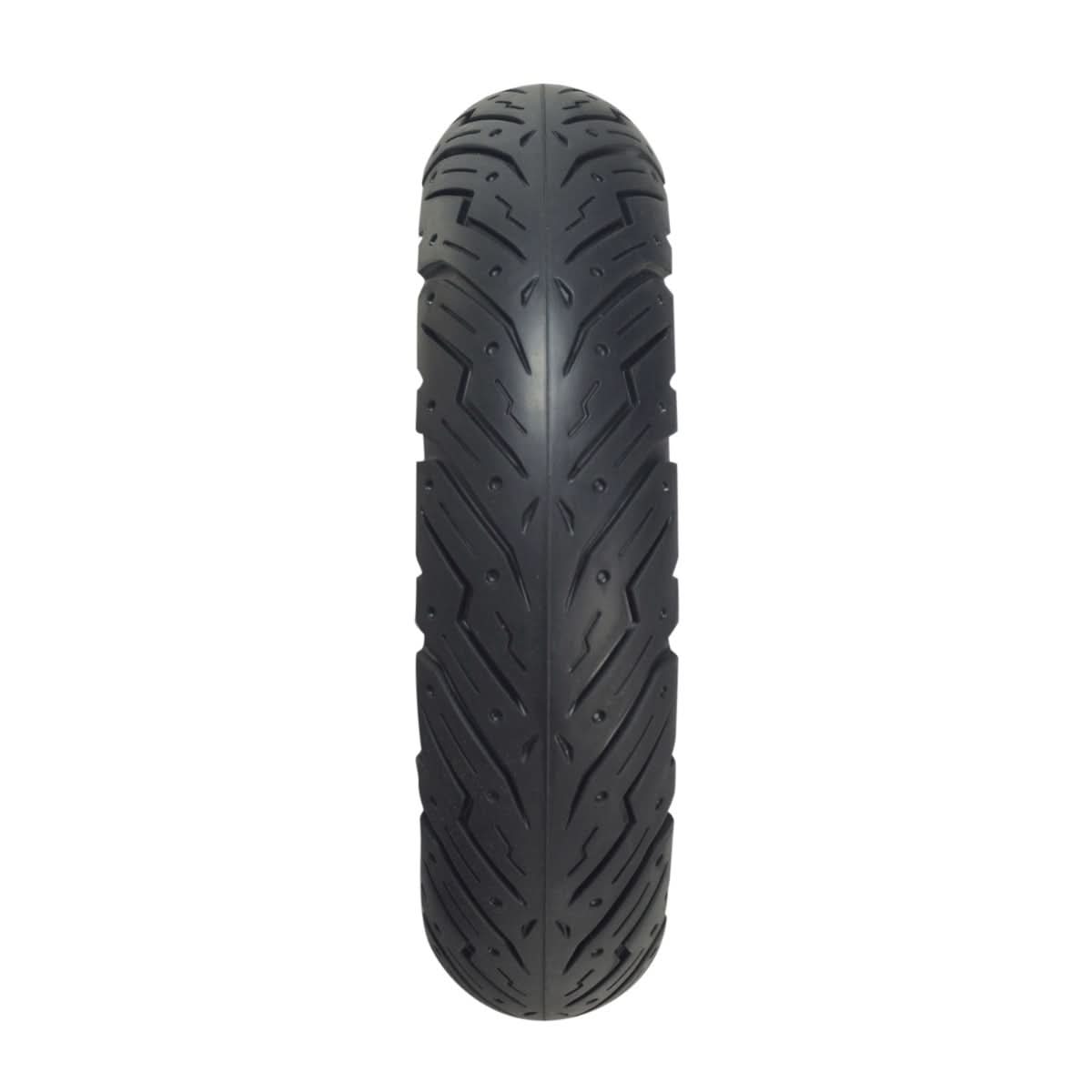Solid 10x2.50 tire with DY-036-01 tread for the Jetson® LX10 Folding Electric Bicycle, featuring a durable, puncture-proof design with a classic Euro-scooter tread pattern.