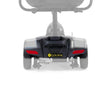 MBB-0016 black rear shroud shown in color on the Golden Buzzaround LT, rest of the scooter greyed out