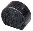 Metal Brake Pad for Polaris Snowmobiles (1979-1993), depicted as a black stone-like component, designed for durability in extreme temperatures, ensuring reliable braking performance.