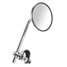 Moped Style Handlebar Mirror by Sunlite, featuring a sleek design with a sturdy metal pole and a rounded mirror, ideal for enhancing visibility on bikes and scooters.