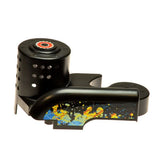 Motor Cover with Screws for the Razor Trikke E2 featuring a close-up view of the black protective cover with colorful design elements, showcasing its sturdy build for motor protection.