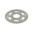 #35 Chain 40 Tooth Sprocket for the TaoTao GK80 Go-Kart, a steel disc with six mounting holes and a circular center, essential for the jackshaft assembly.