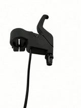 Hiboy DK1 brake lever showing the handlebar clamp