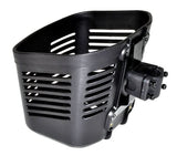 Black Plastic Oval Basket with Mounting Hardware for Go-Go Travel Scooters (Blemished)