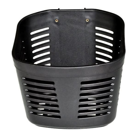 Black Plastic Oval Basket with Mounting Hardware for Go-Go Travel Scooters (Blemished)