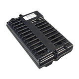 40 Amp VR2 Controller for the Jazzy Air 2 Power Chair, featuring a black plastic body with multiple holes and visible screws, essential for regulating the power chair's electronics.