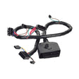 Tiller Harness for the Pride Victory 10 (SC610/SC710) showing a black electrical wire with multiple colored internal wires and connectors.