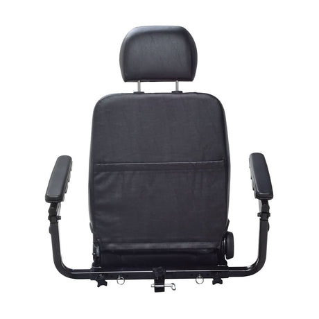 18"x18" Black Vinyl Hi-Back Seat Assembly for the Pride Victory 10 (SC610/SC710) & Pursuit (SC713) Scooters (Blemished)