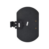 Calf Pad Assembly with Hardware for Jazzy Select 6, featuring a black rectangular pad with a white label, designed for scooters or power chairs.