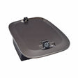 24 Volt 11.50 Ah Lithium Battery Box Assembly for the Go-Go Folding Scooter (S19) featuring a black rectangular housing with a round dial and key slot for secure installation.