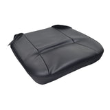 Black Vinyl Seat Base for Go-Go and Pride Revo (SC60/SC63/SC64) Mobility Scooters, showing a close-up of the black vinyl cushion with foam insert included.