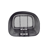Black Wire Mesh Basket for PaceSaver Scooters, shown with sturdy mesh design, ideal for carrying essentials. 9x14x9.75 dimensions.