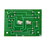 PCB Console Board for the Pride Dart (SC51) and Sonic (SC50, SC52) Scooters featuring a green circuit board with visible silver and gray dots, and intricate silver and green lines.