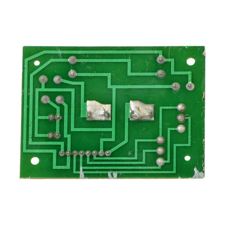 PCB Console Board for the Pride Dart (SC51) and Sonic (SC50, SC52) Scooters featuring a green circuit board with visible silver and gray dots, and intricate silver and green lines.
