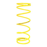 Performance Compression Spring for 50cc, 125cc, and 150cc GY6 Engines, coiled and prominently displayed, designed to engage the belt and regulate CVT transmission gear changes.