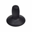 Black rubber replacement joystick knob for PG Drives VSI, VR2, GC and Remote Plus controllers and Q-Logic, side view