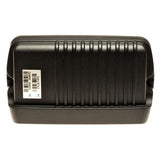 Advanced Actuator Module for the Tru Balance Tilt on Quantum Power Chairs, shown as a black plastic box with a white label, designed to control multiple functions like tilt, recline, and more.