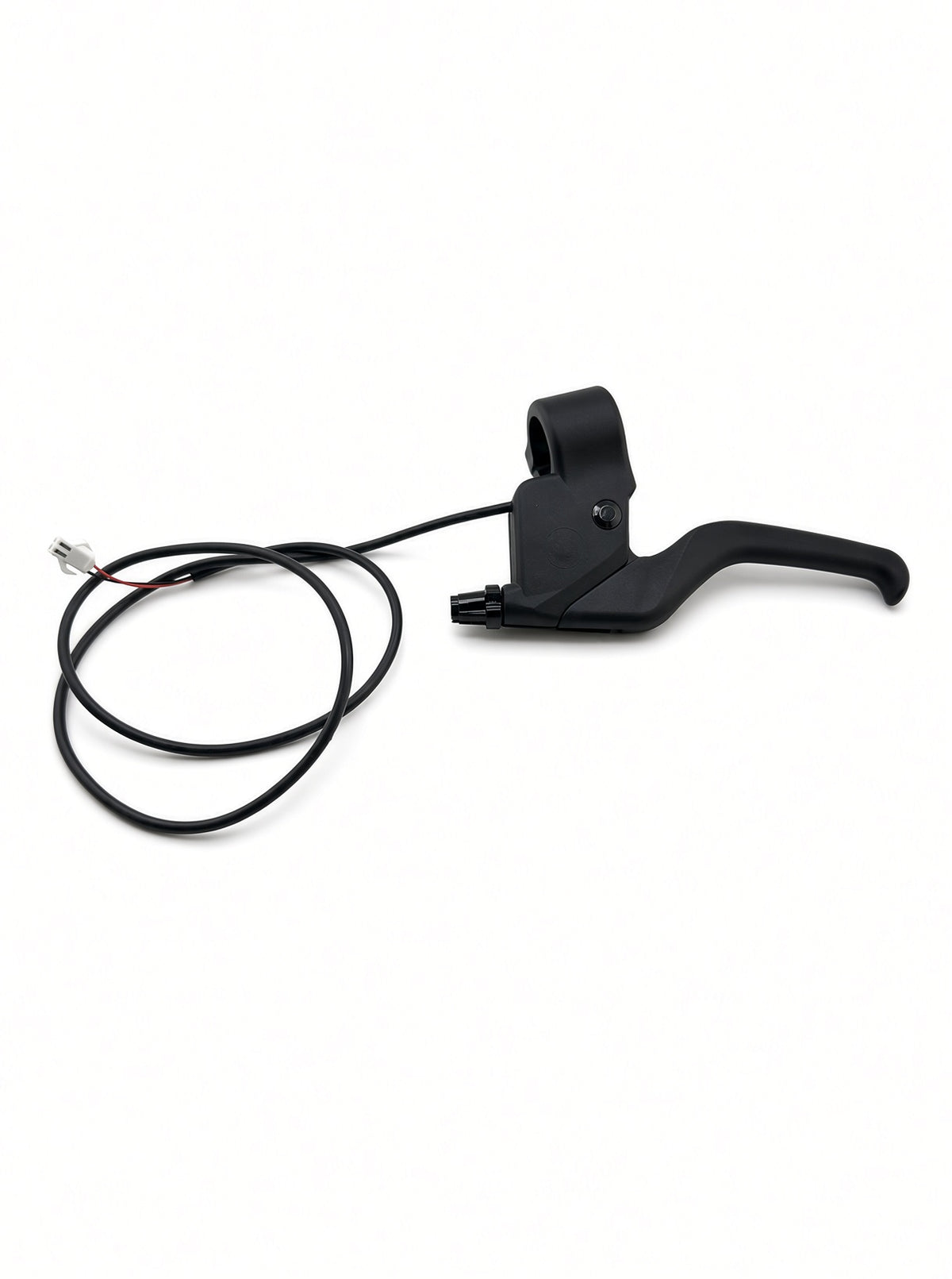 Black brake lever with attached wire for the Hiboy DK1