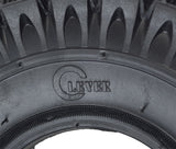 Close-up of the 3.00-4 (10x3, 260x85) Off-Road Tire and Tube Combo for Avigo Extreme Dirt Rider SC 3500 & Surge 36 Volt Off-road Electric Scooter, showcasing the tread pattern and robust design.