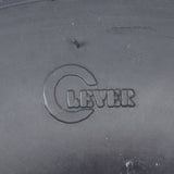 Close-up of logo on slick, treadless rear drift wheels set for Razor DXT Electric Drift Trike.