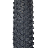 Close-up of the 14x2.125 Knobby Tire for the Gyroor C3 Electric Bike, showcasing its detailed knobby tread pattern for superior traction on various terrains.
