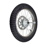 Complete Front Wheel Assembly for the Razor SX500 McGrath Dirt Rocket