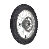 Complete Front Wheel Assembly for the Razor SX500 McGrath Dirt Rocket