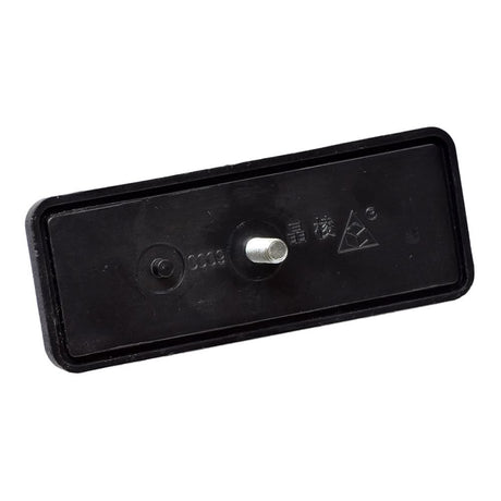 Red Rear Reflector for the Baja Doodle Bug (DB30) featuring a black rectangular mount with a metal knob and a visible bolt detail.