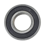 Close-up of 6002-2RS (6002RS) Sealed Scooter & ATV Bearings (Set of 2) showing high-temperature plastic seals and chrome steel construction, pre-lubricated for immediate installation.
