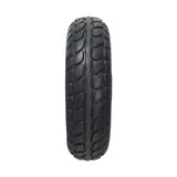 7x1-3/4 Black Caster Wheel for Shoprider 6Runner 10 & 14 Power Chairs, close-up showing the patterned tread and synthetic rubber material.