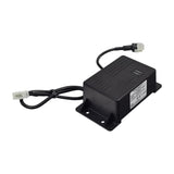 24 Volt 4.0 Amp A24040PIH On-Board Battery Charger for Jazzy, Jet, & Quantum Power Chairs, showcasing a black electronic device with attached wires, designed for various power chair models.